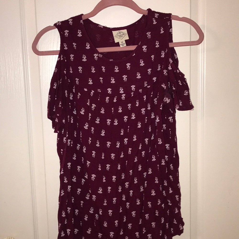 St.John’s Bay off the shoulder top!!